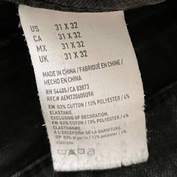 AEO slim jeans men’s sz 31 - Picture 9 of 13